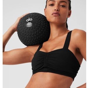 Alo Yoga Cinch Bra Black